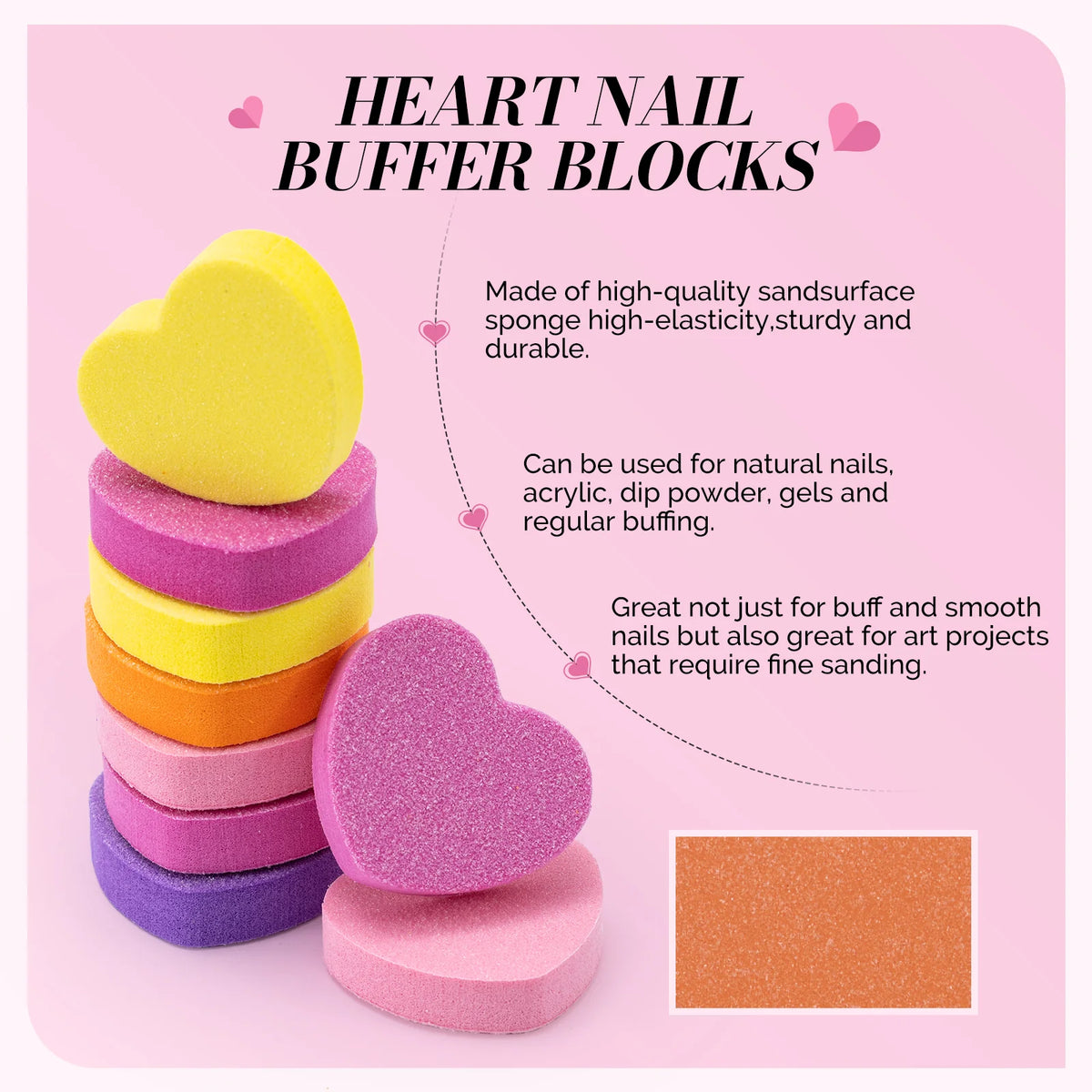heart shaped soft buffer
