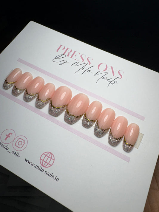 Silver and golden tips