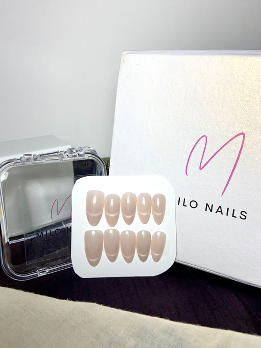 Chrome nails nails (24 pcs)