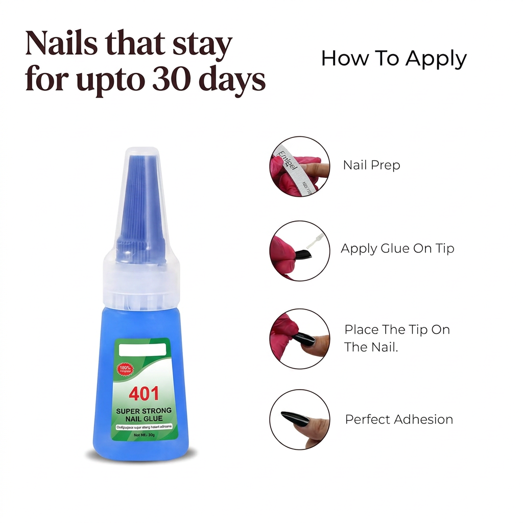 401 Nail extension glue