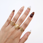 Checkmate Chic- Handmade Press Ons