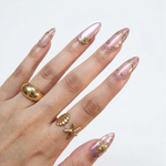 Rose Reverie- Handmade Press Ons
