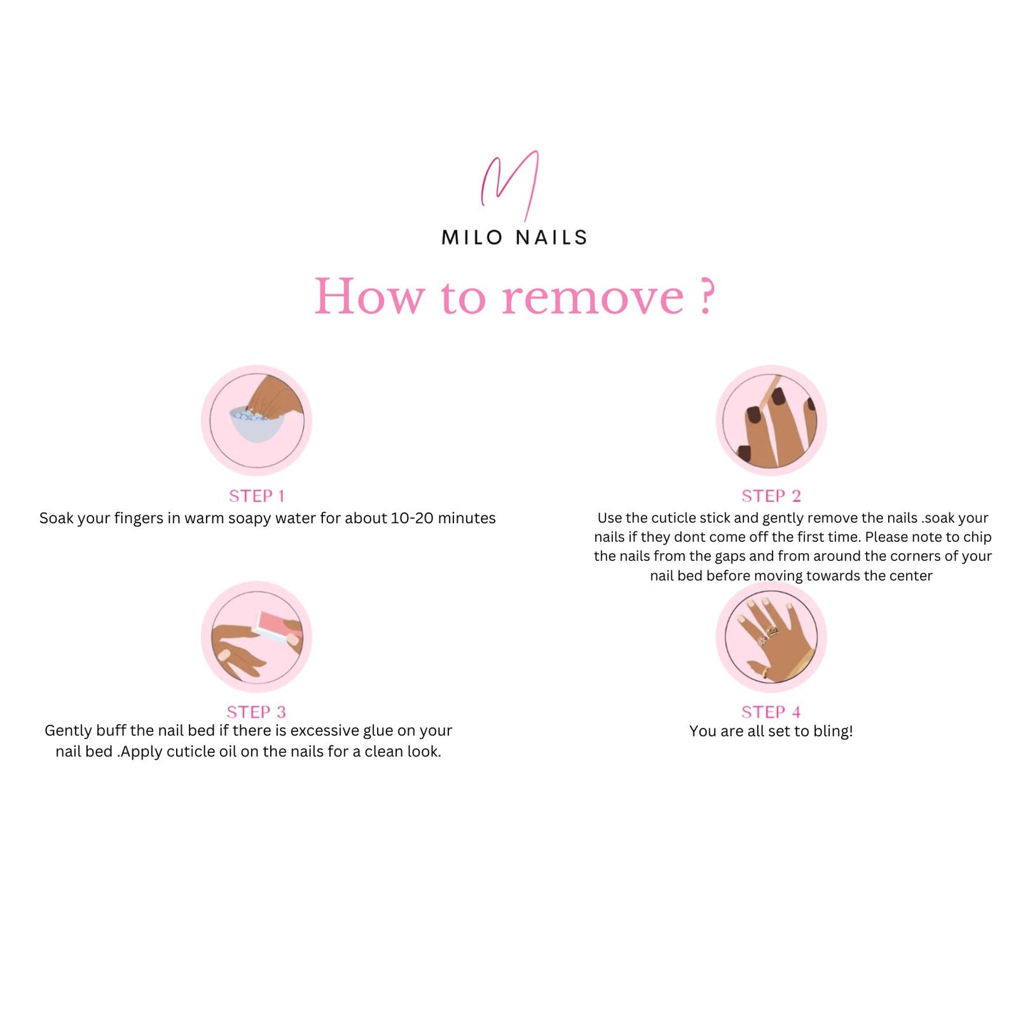 White french with kiss