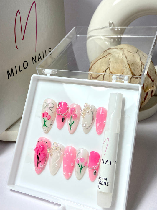 Rose bouquet 3-d set