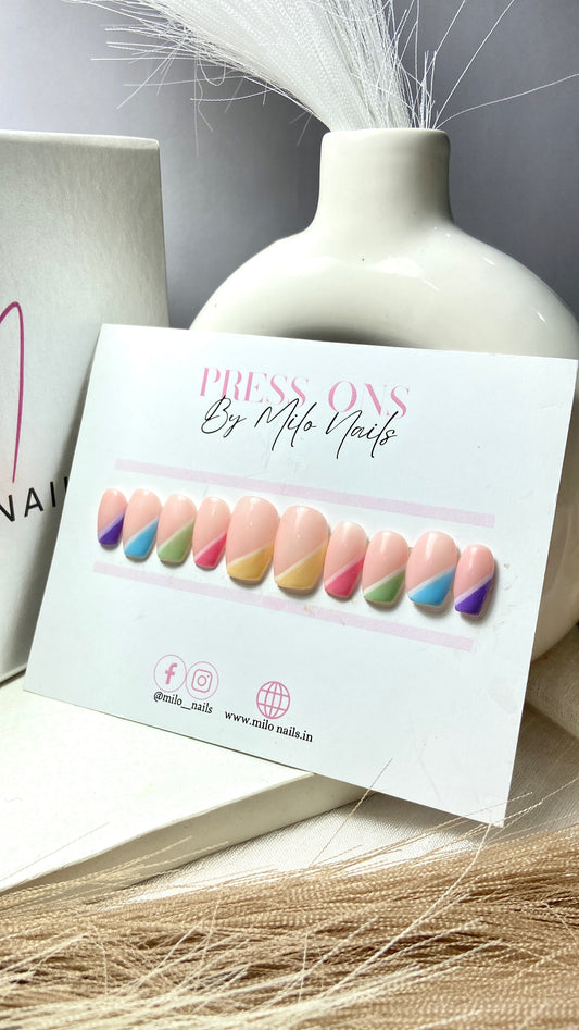 Double multi-colour tips