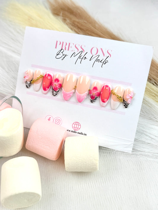 3-d flower intricate set