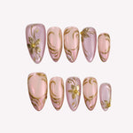 Rose Reverie- Handmade Press Ons