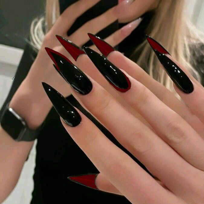 Louboutin nails - Handmade Press Ons