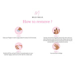 Nude cat eye chrome nails