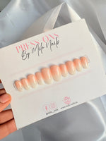 Classic nude ombre
