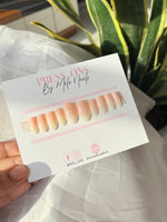 Coffin nude ombre