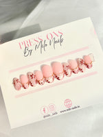 Light pink beaded set