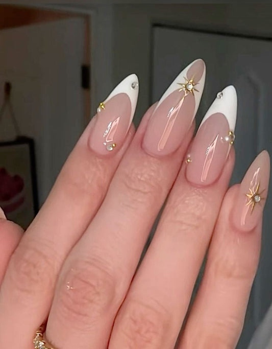 White chrome stars