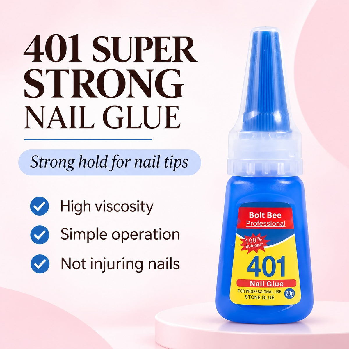 401 Nail extension glue