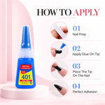 401 Nail extension glue