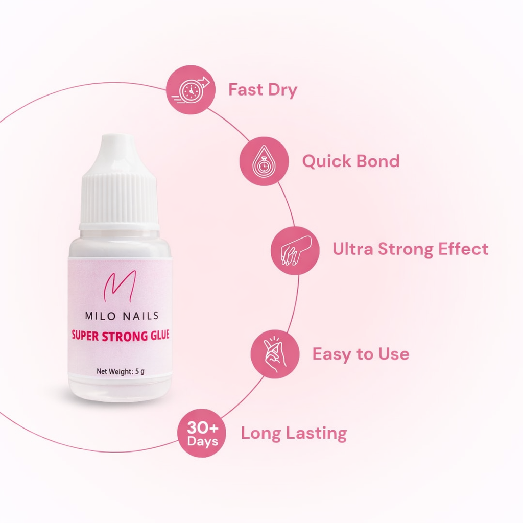 Pink chrome summer nails