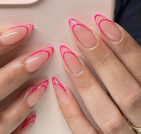 Pink double frenchie