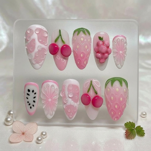 sugar coated berries