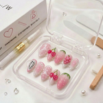 sugar coated berries - Handmade Press Ons