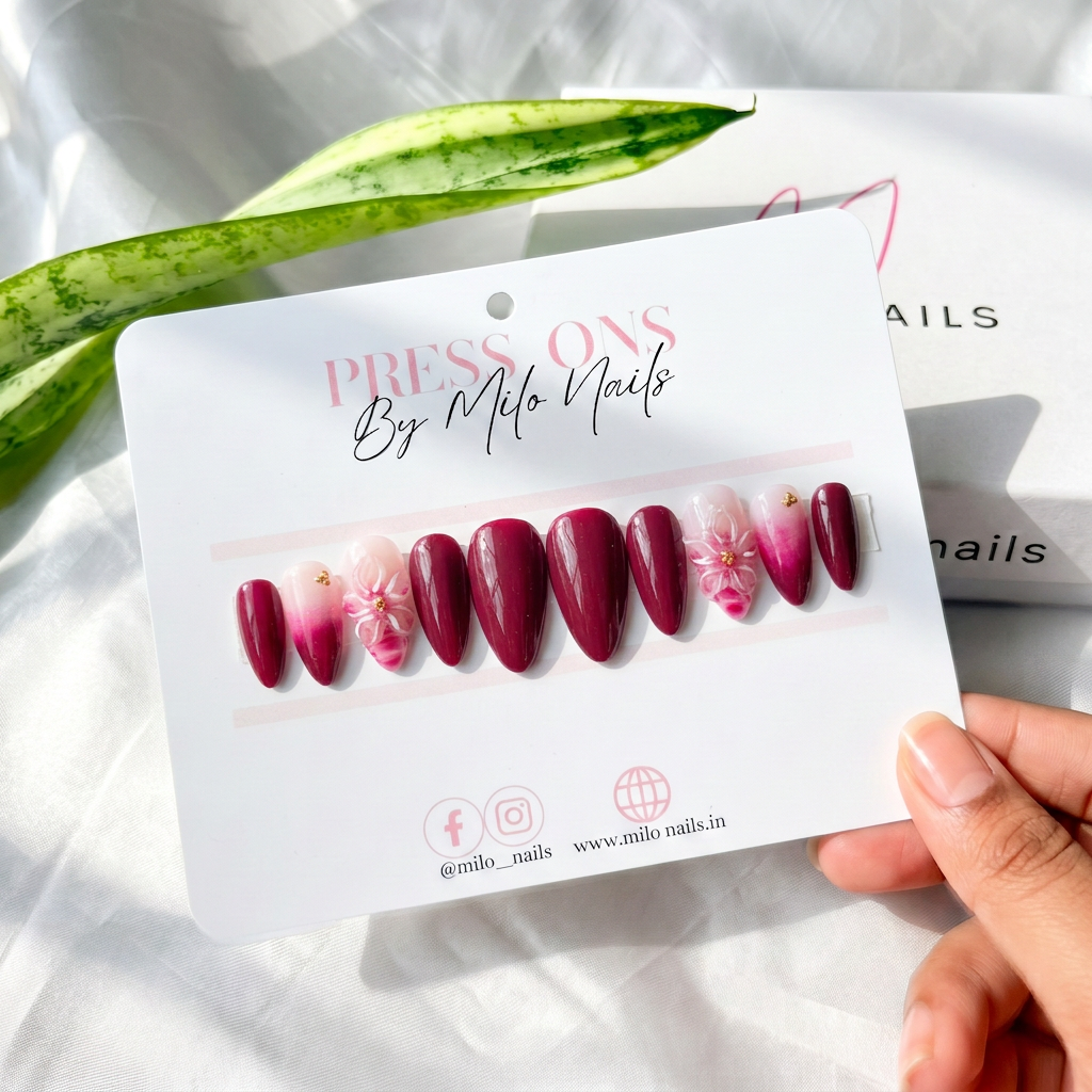 celestial wine - Handmade Press Ons