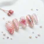 Greek exquisite nails - Handmade Press Ons