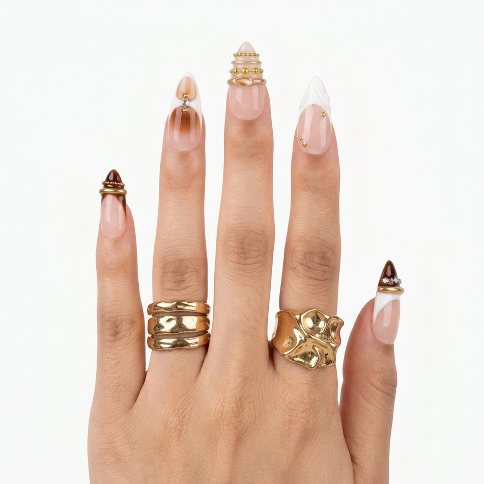 Botanica Bliss- Handmade Press Ons