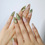 Olive Grove-Handmade Press Ons