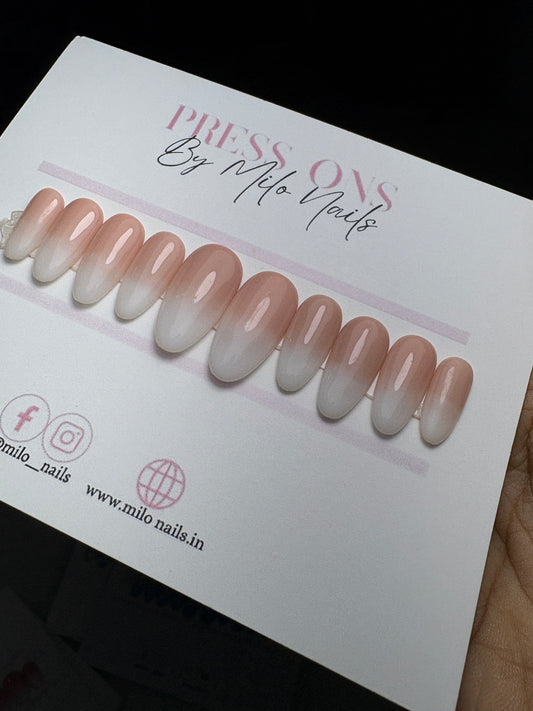 Classic nude ombre