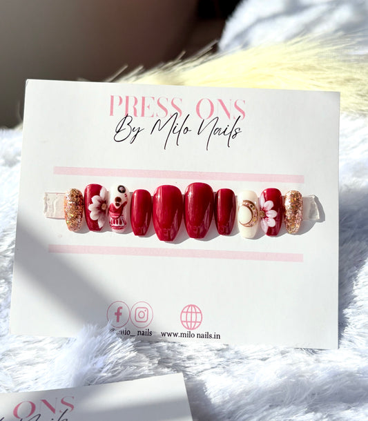 Karvachauth nails