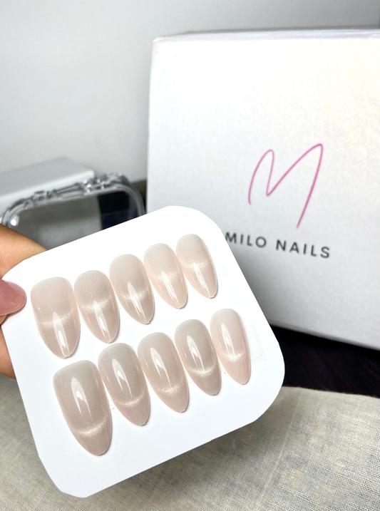 Basic Cat eye nails(24 pcs)