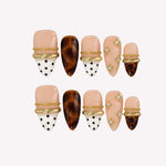 Checkmate Chic- Handmade Press Ons