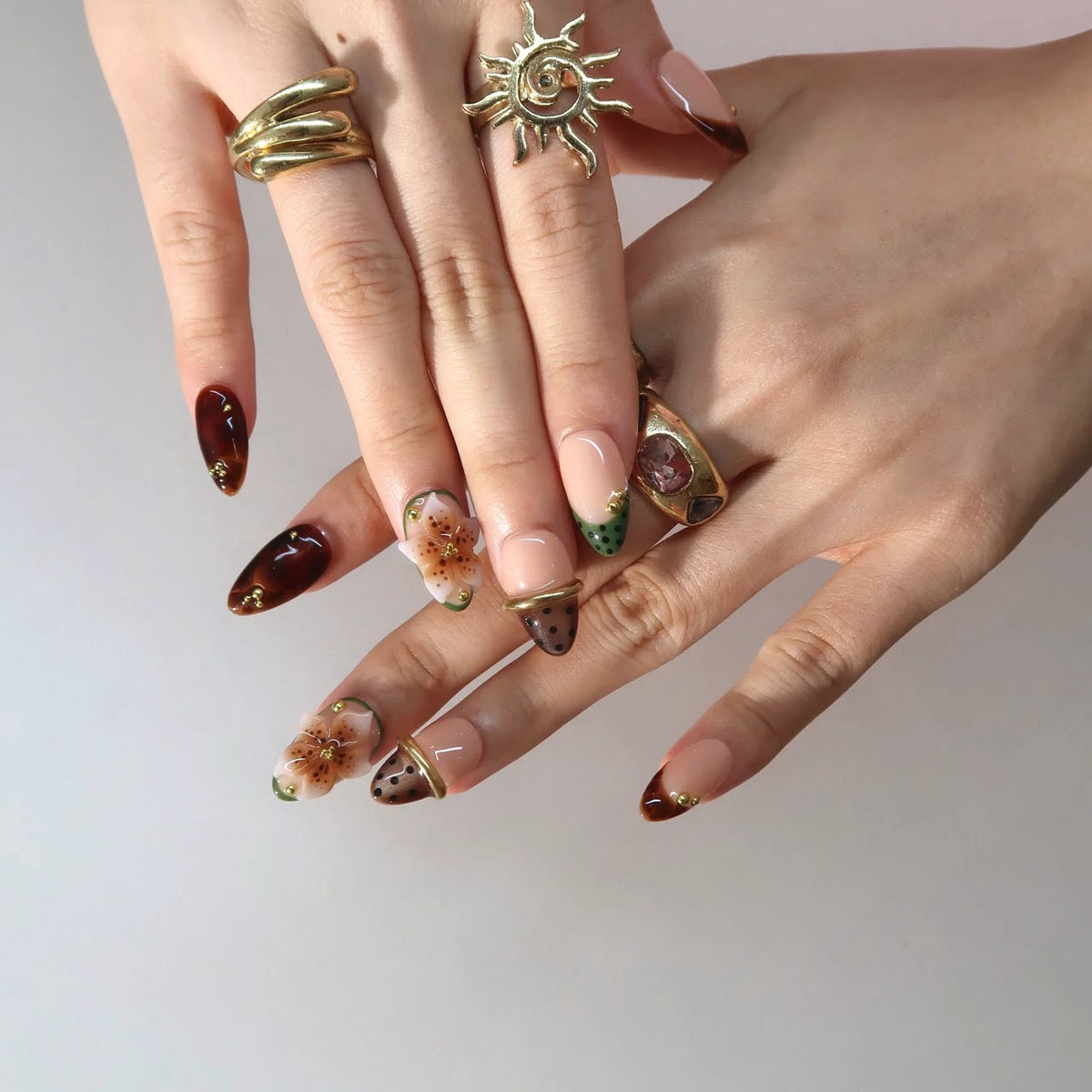 Wildflower Muse- Handmade Press Ons