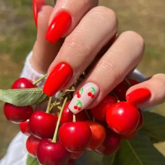 Cherry nails
