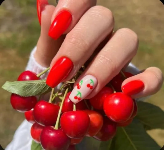 Cherry nails