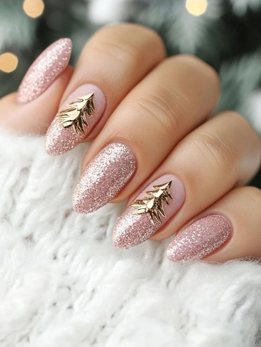 Christmas tree nails