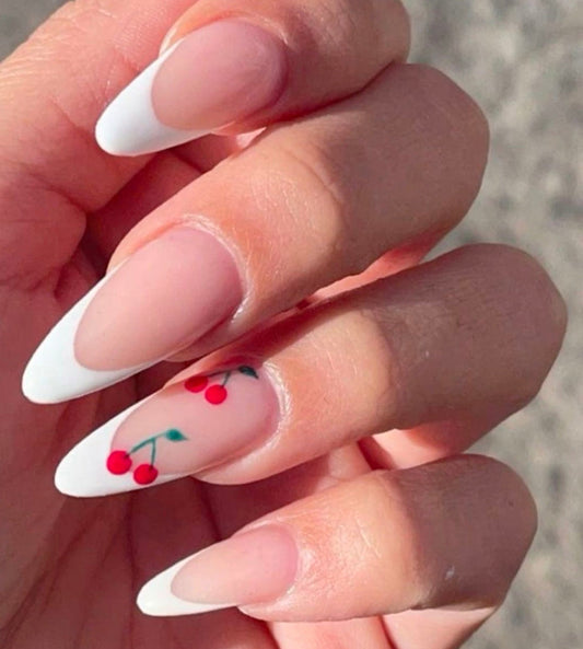 Classic frenchies with cherries