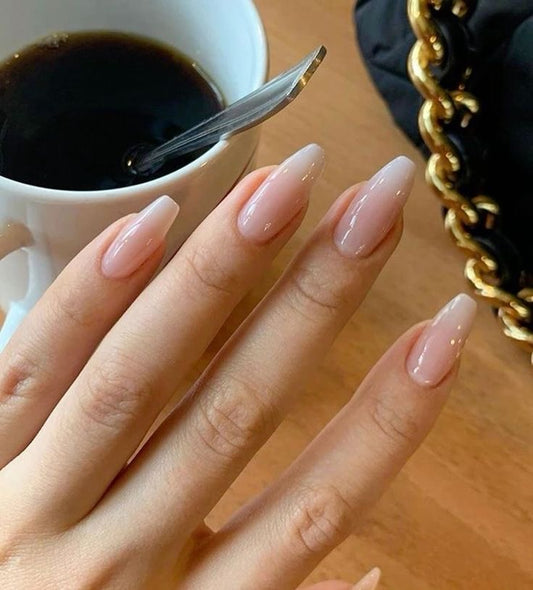 Coffin nude ombre