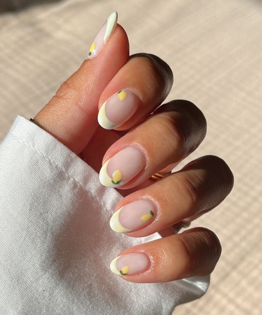 Frenchies with chrome and lemon