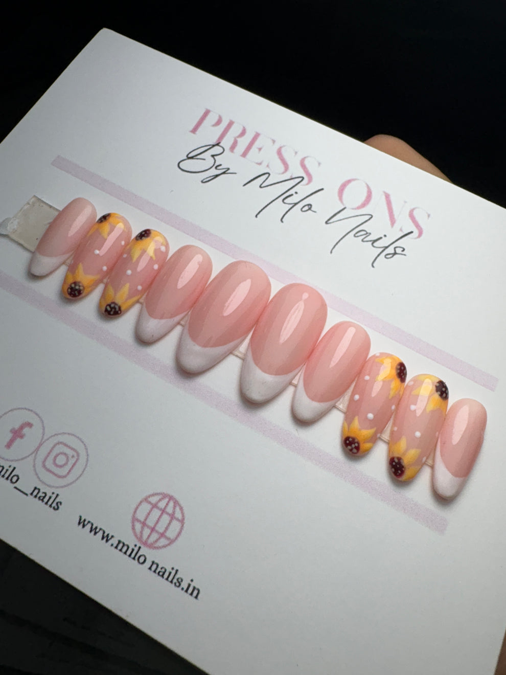 Frenchies with sunflower