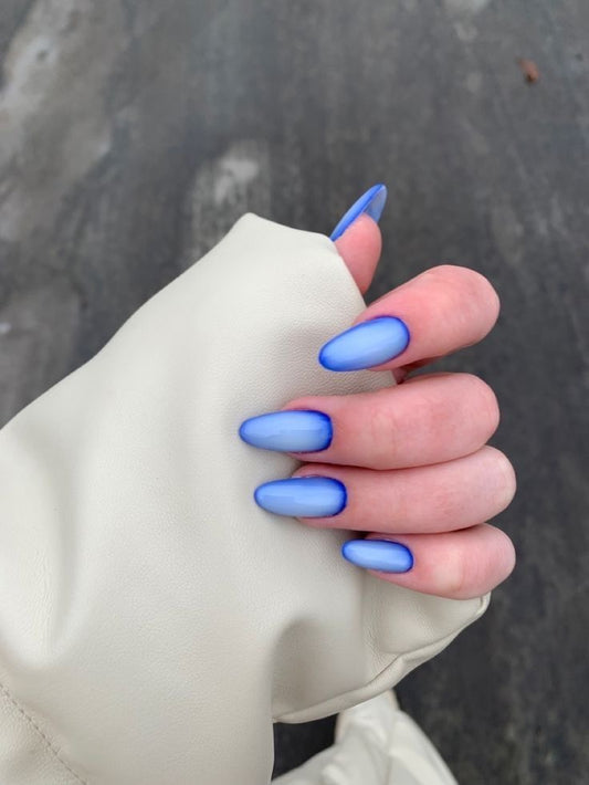 Blue russain ombre