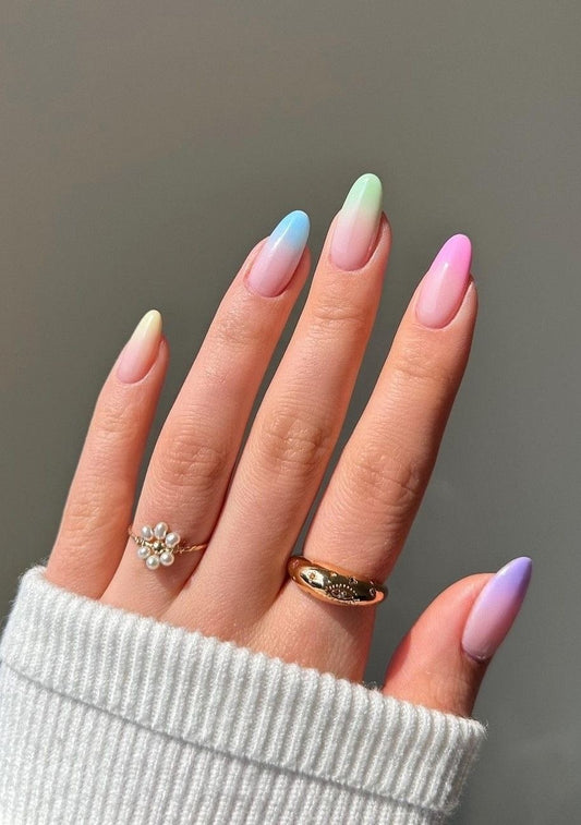 Multicolour ombre