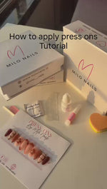 summer 3D flower nails