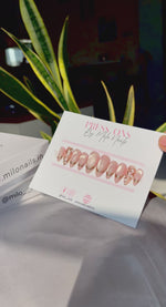 Pink cat eye with chrome