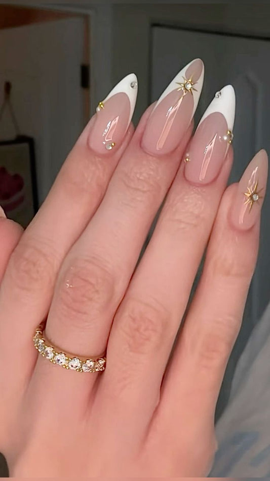 White chrome stars