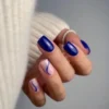 Electric Blue Swirls | Press on Nails